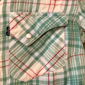 Ultimate XS LEVI’S plaid flannel shirt